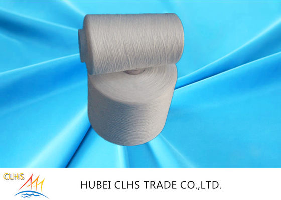 45/2 Raw White 100% Yizheng High Tenacity Polyester Yarn With Dyeing Tube