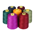 S Twist 5000m 100 Spun Polyester Sewing Thread 40/2 50/2 Good Fastness