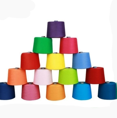 Biały Szary Marynarki Wojennej Błękitny Czarny Czerwony Oliwkowy Zielony Kolory 100% Polyester Pierścień Przędza Wylęgana 20/2 30/2 40/2