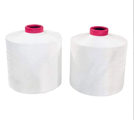 150D/48F Dope Farbed Balck Raw White DTY 100% Polyester Yarn For Knitting Socks String