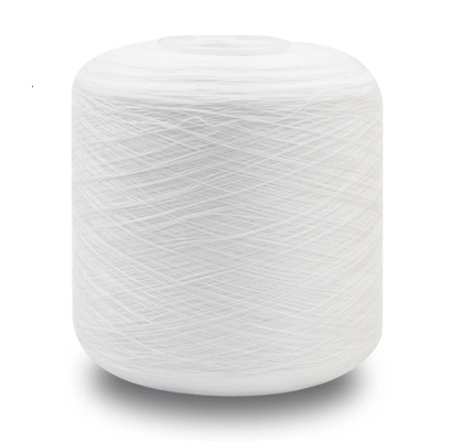 60/3 surowa biała 100% Yizheng 210 Polyester Spun Yarn With Dyeing Tube