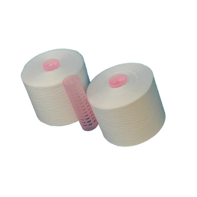 40/2, 50/2, 60/2 Jednorazowe skręcenie poliestrowe Głowa przędzy spuntowanej, Polyester Weaving Yarn Less Broken Ends