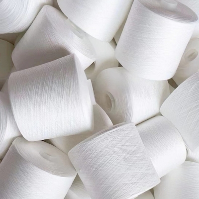 40/2, 50/2, 60/2 Jednorazowe skręcenie poliestrowe Głowa przędzy spuntowanej, Polyester Weaving Yarn Less Broken Ends
