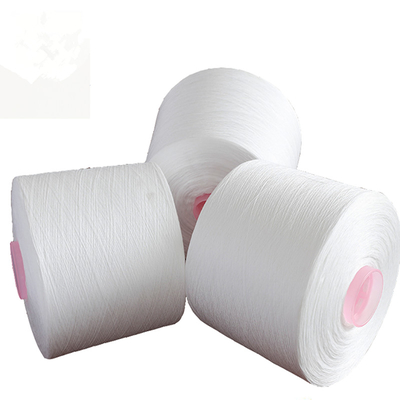 AA/AAA Stopień 60/2 60/3 Biała surowa 100% Polyester Ring Spun Yarn