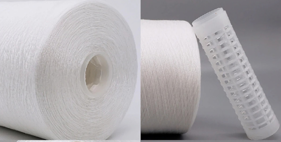 Wytwórca 60/2 Polyester Spun Yarn On Dyeing Tube 1,25kg/cone