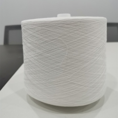 100% Polyester Ring Spun Przędza surowa biała pełna dusza Polyester Przędza 40/2, 40/3, 42/2