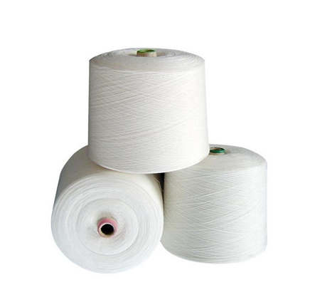 AA/AAA Stopień 60/2 60/3 Biała surowa 100% Polyester Ring Spun Yarn