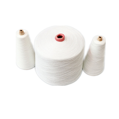 100% Polyester Ring Spun Przędza surowa biała 20/2, 30/2, 40/2, 50/2, 60/2