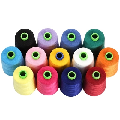 Chiny 8000 Yards Polyester Przędza Spun Polyester Przędza Do Ubrań Gorąca sprzedaż
