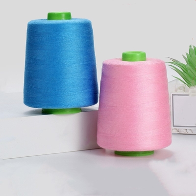 Chiny 8000 Yards Polyester Przędza Spun Polyester Przędza Do Ubrań Gorąca sprzedaż
