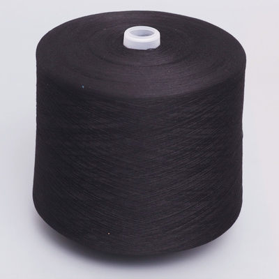 High Tenacity 100% Polyester Plastic Cone Yarn 40/2 Dyed 100% Polyester Ring Spun Yarn