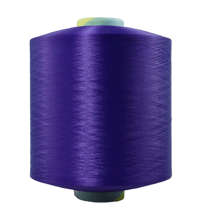 Kolory Czarny Biały Błękitny Czerwony Brązowy 100% Polyester Filament Yarn Dty Polyester Textured Yarn
