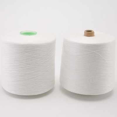 20s/2, 40s/2 60s/2 100% Polyester Core Spun Przędza surowa biała Polyester Twisted Yarn