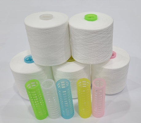 20s/2, 40s/2 60s/2 100% Polyester Core Spun Przędza surowa biała Polyester Twisted Yarn