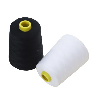 Wyroby z włókien do szycia 40/2 5000yds Fabryka hurtowa 100% poliestrowy poliester barwiony