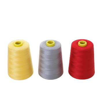 Wyroby z włókien do szycia 40/2 5000yds Fabryka hurtowa 100% poliestrowy poliester barwiony