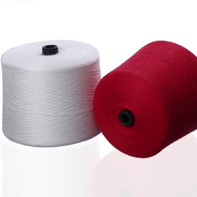 100% poliestrowej barwionej przędzy China Manufacturer 30/2 40/2 60/2