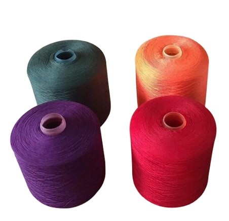 40/2 20/2 60/2 100% Polyester Ring Spun Farbowana przędza do odzieży