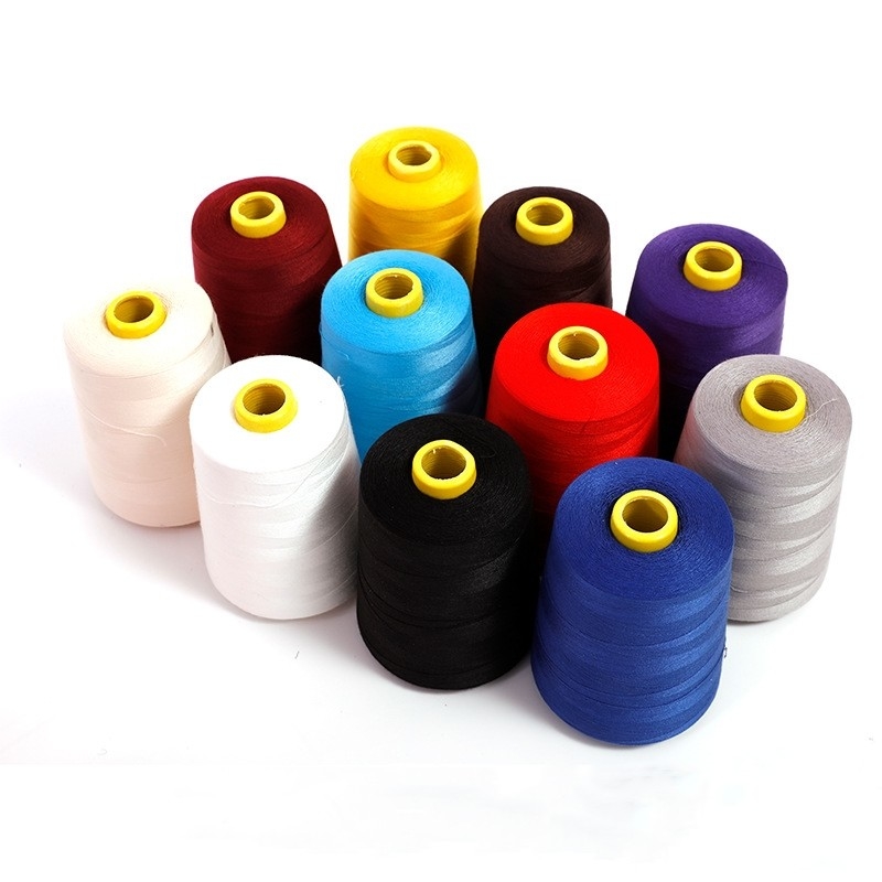 5000 Yards Sewing Thread Polyester Sewing Thread Wielokolorowa Fabryka Sprzęt do sprzedaży hurtowej