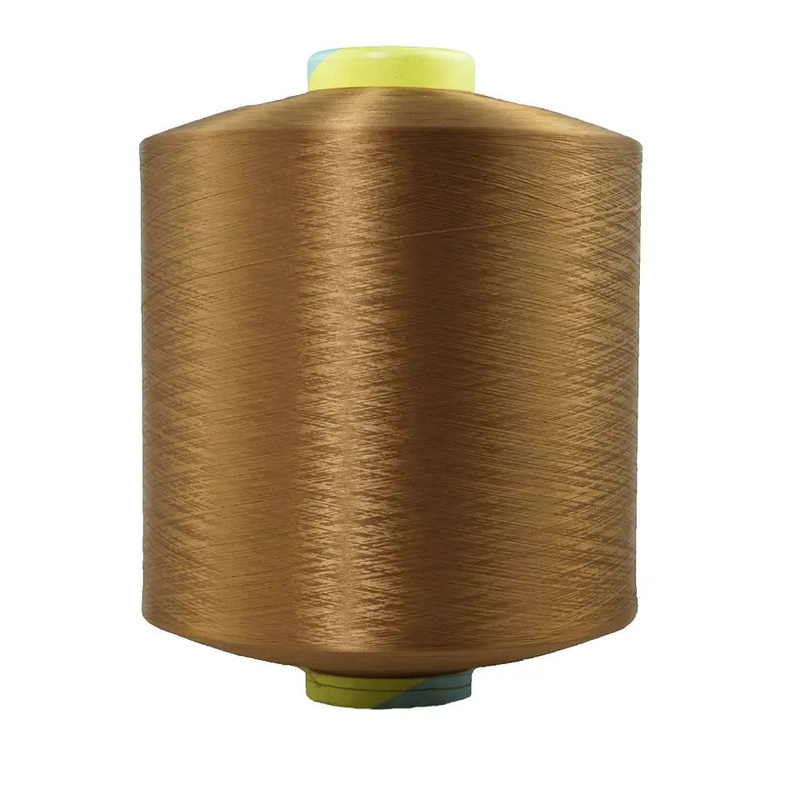 Kolory Czarny Biały Błękitny Czerwony Brązowy 100% Polyester Filament Yarn Dty Polyester Textured Yarn