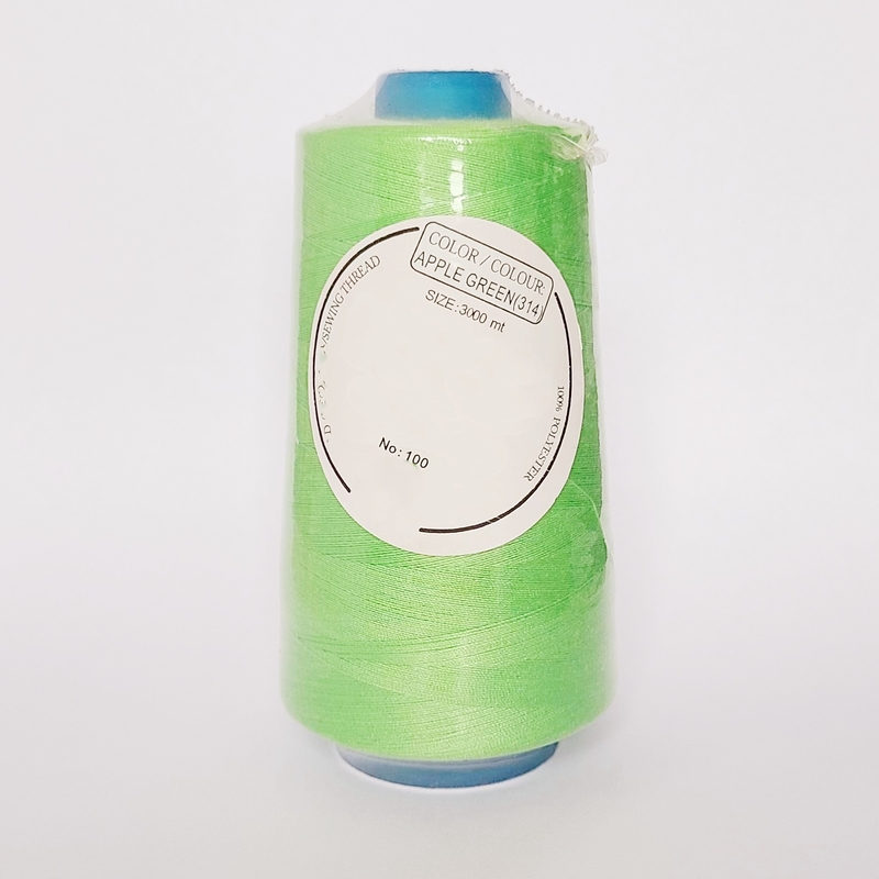 Raw White Knotless 100 Spun Polyester Sewing Thread 50/2 Wysoka wytrzymałość na rozciąganie AAA